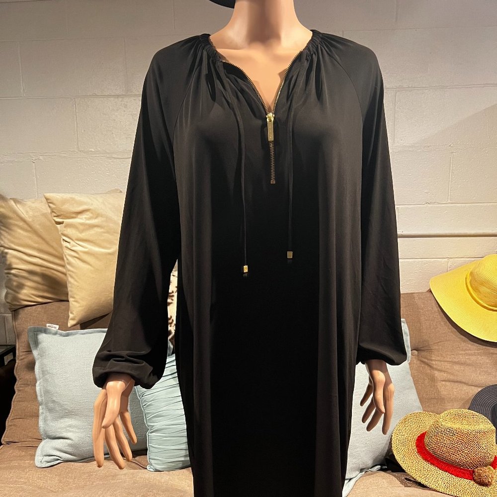 Michale kors Dress Size L  Black Long Sleeves